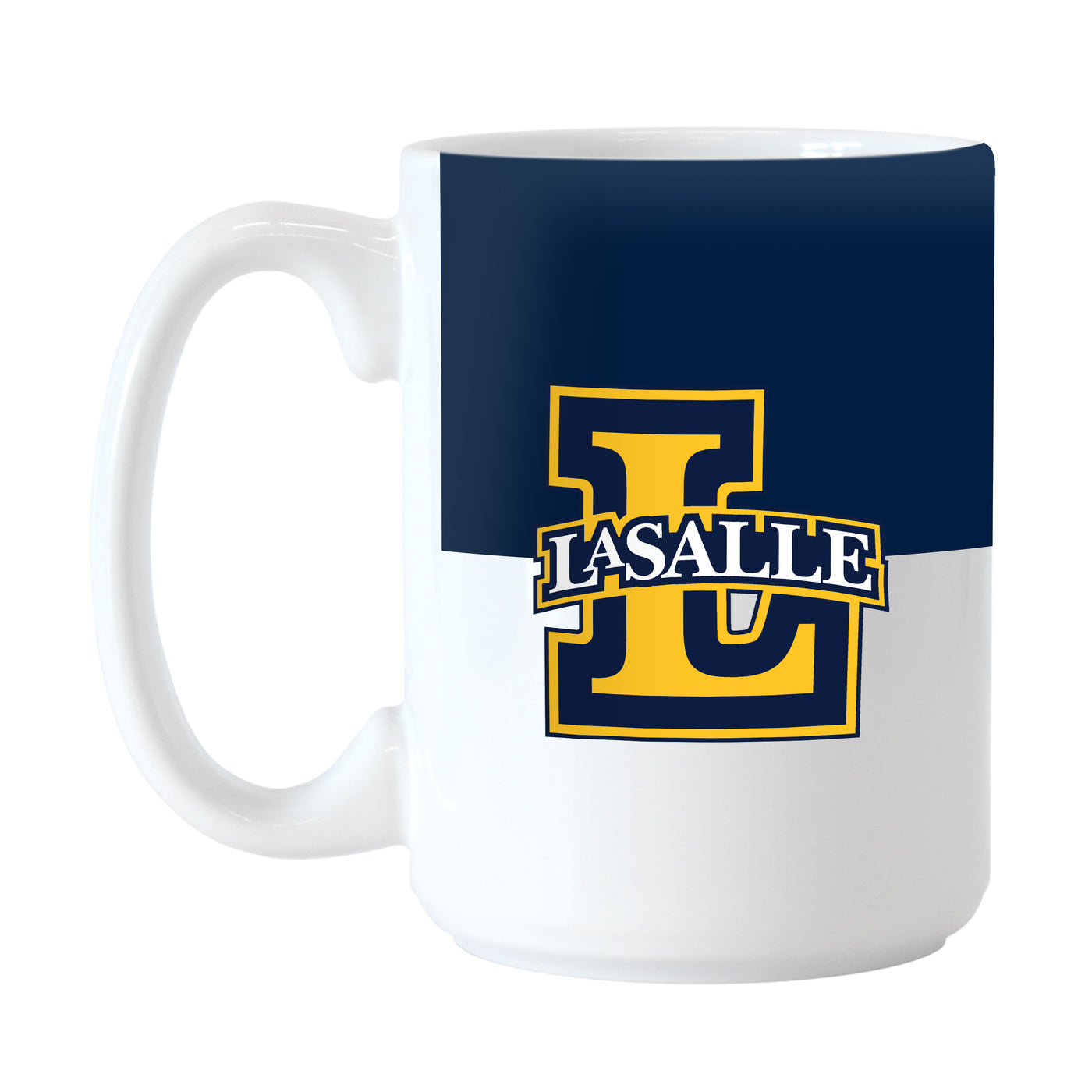 La Salle 15oz Colorblock Sublimated Mug