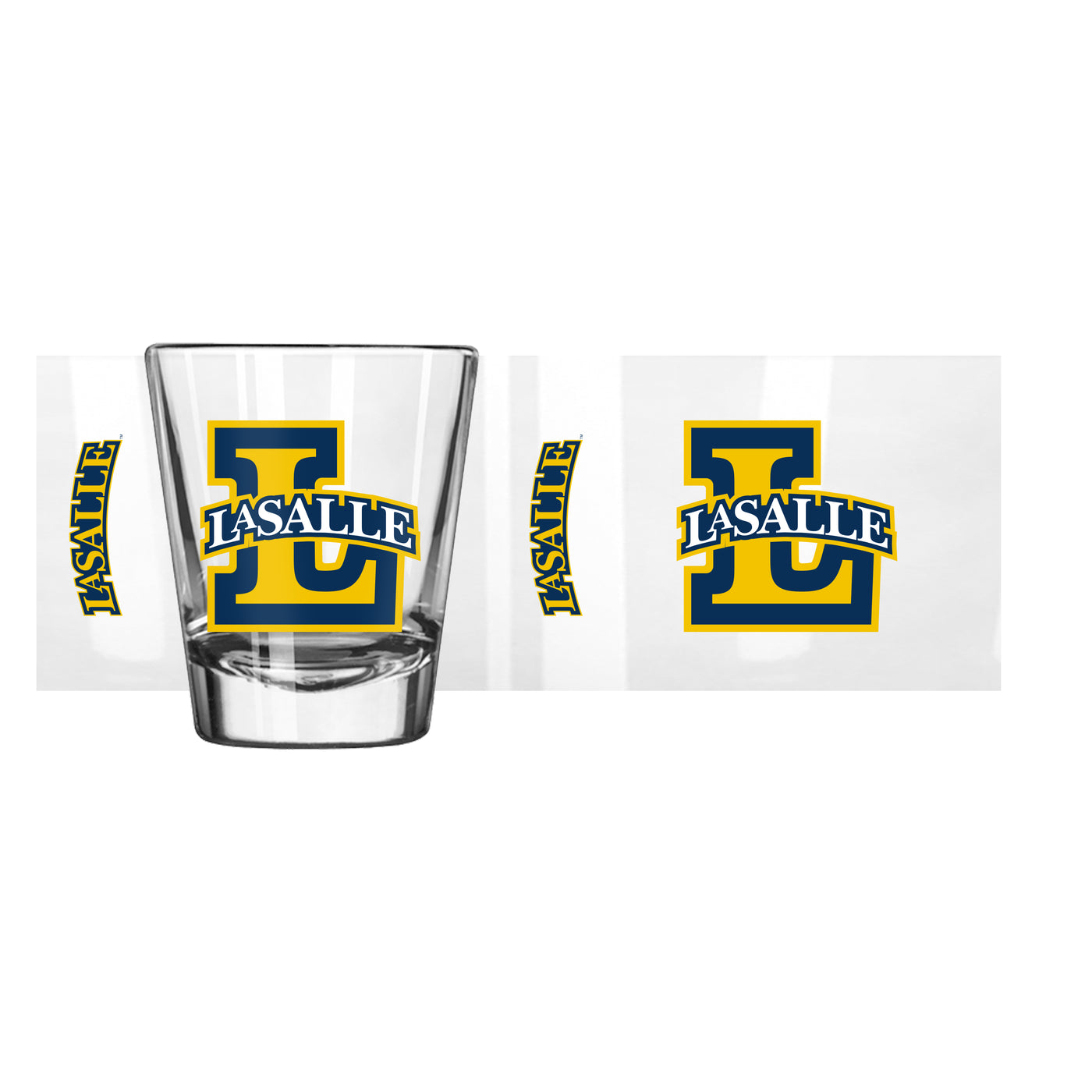 La Salle 2oz Gameday Shot Glass