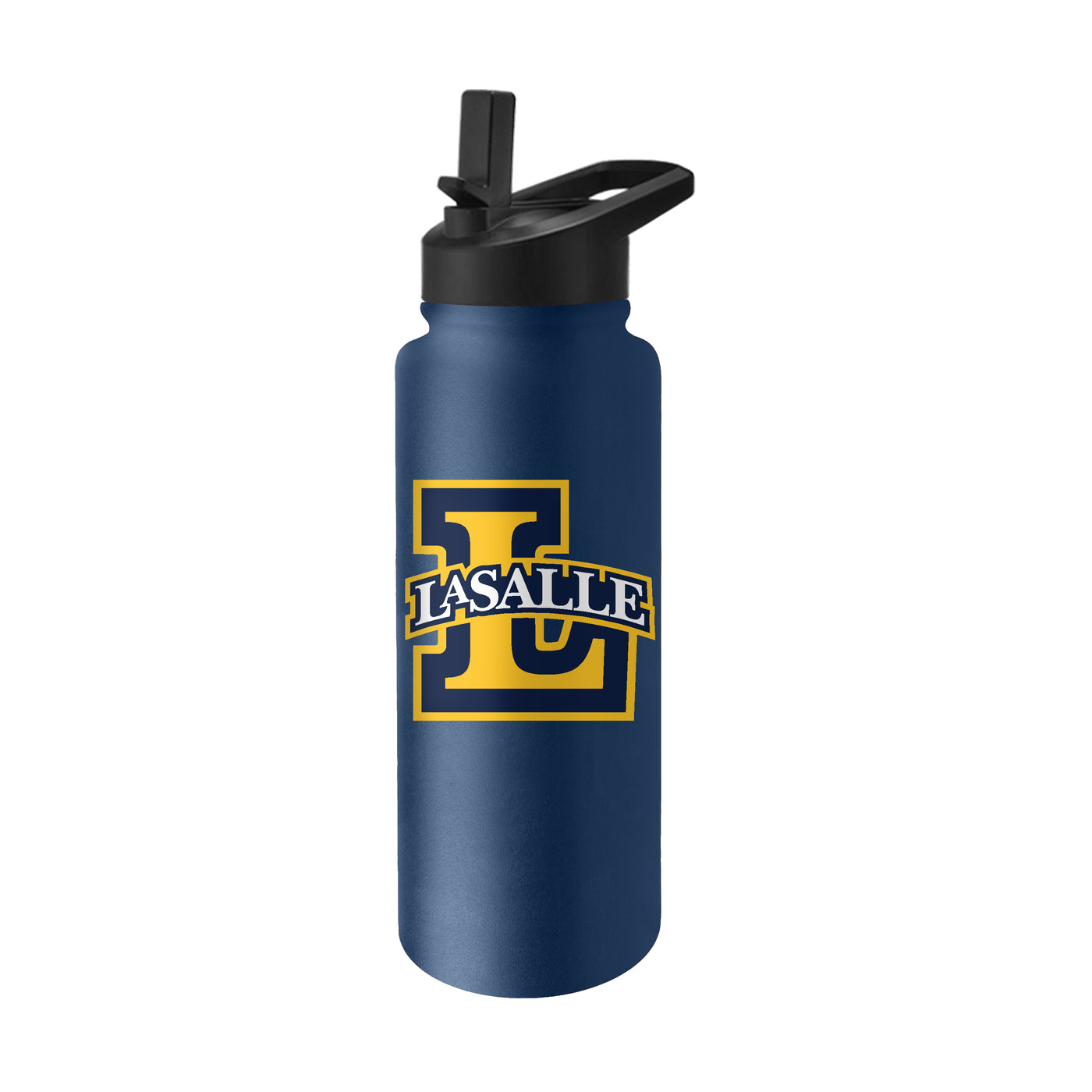 La Salle 34oz Logo Quencher Bottle