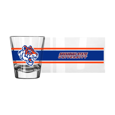 Savannah State 2oz Stripe Shot Glass