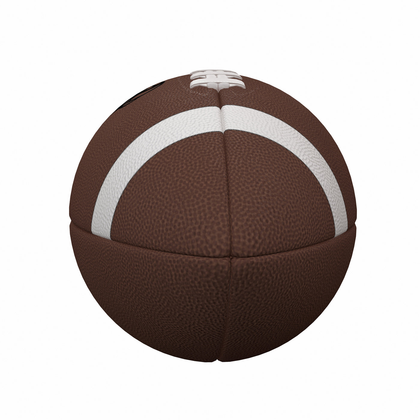 Virginia Commonwealth Team Stripe Official-Size Composite Football