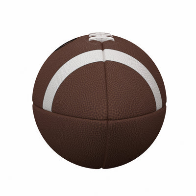 Virginia Commonwealth Team Stripe Official-Size Composite Football