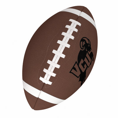 Virginia Commonwealth Team Stripe Official-Size Composite Football