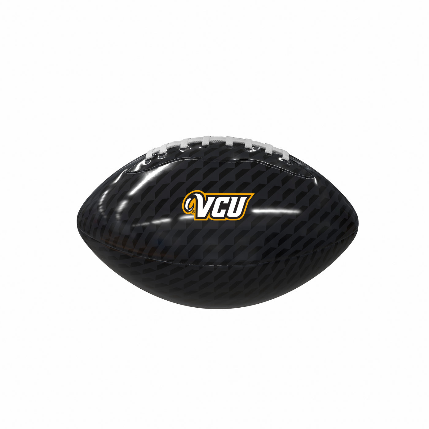 Virginia Commonwealth Mini Carbon Fiber Size Glossy Football