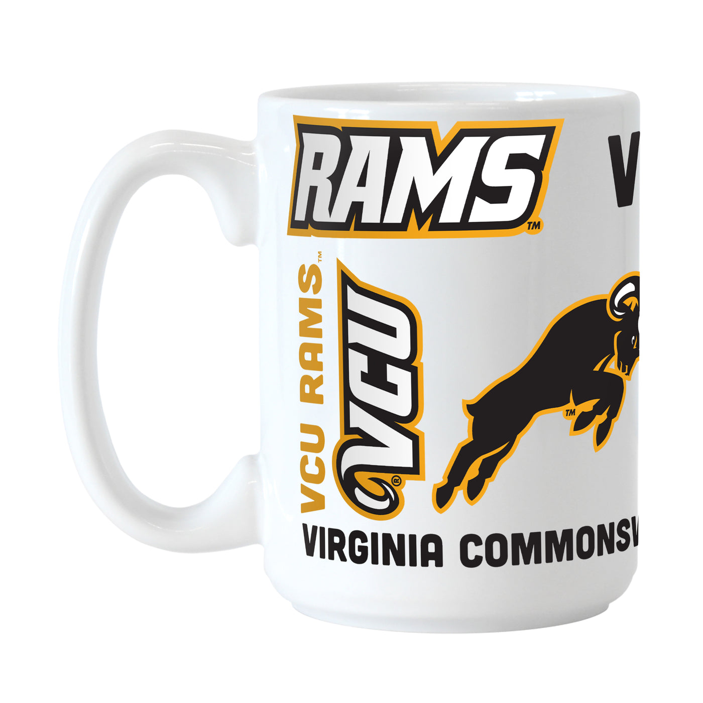 Virginia Commonwealth 15oz Spirit Sublimated Mug