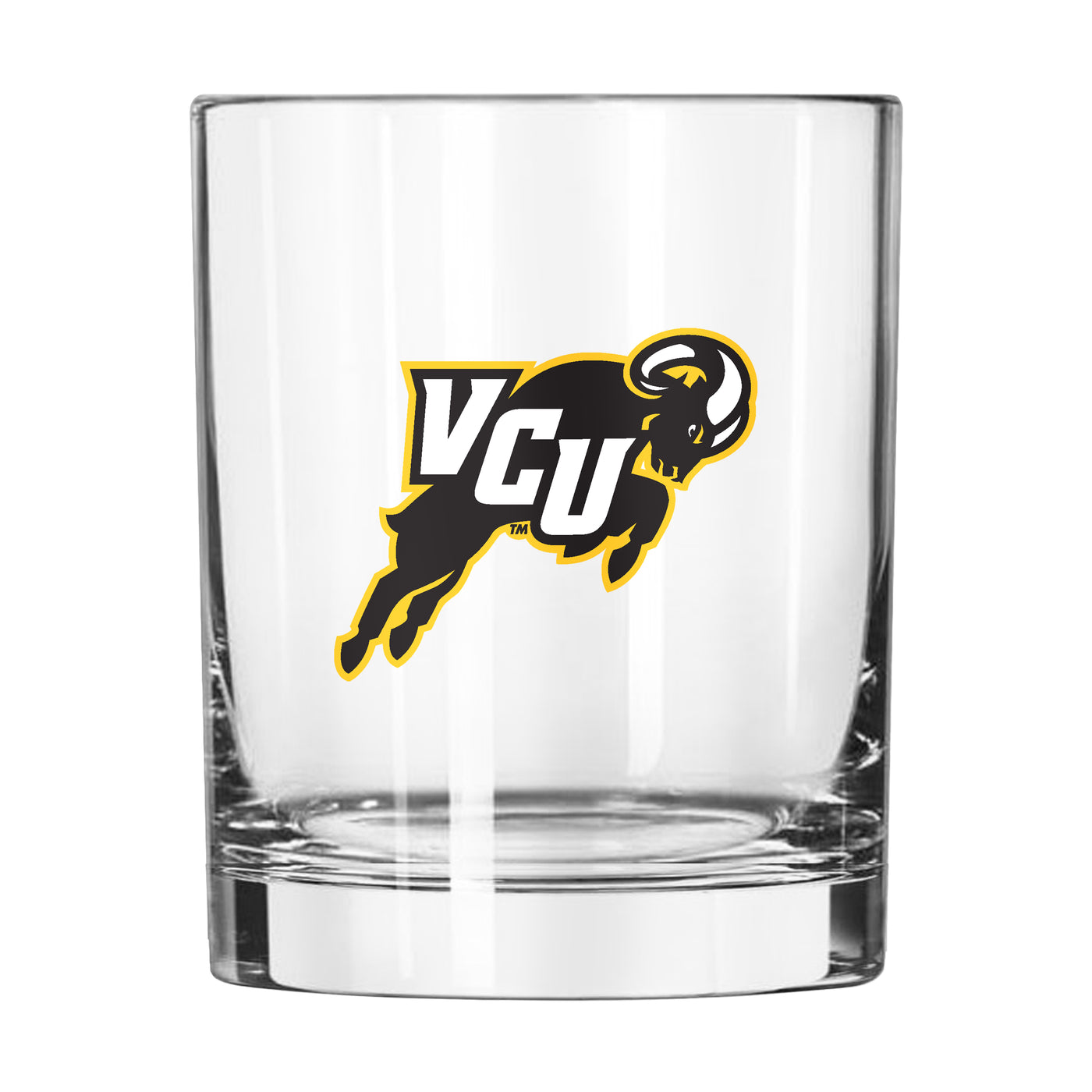 Virginia Commonwealth 14oz Gameday Rocks Glass