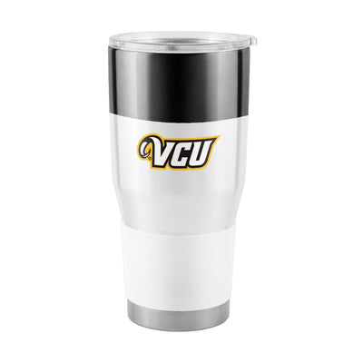 Virginia Commonwealth 30oz Colorblock Stainless Steel Tumbler - Logo Brands