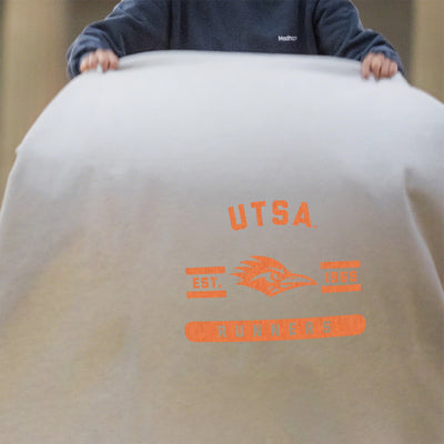 Texas - San Antonio Oatmeal Sweatshirt Blanket - Logo Brands