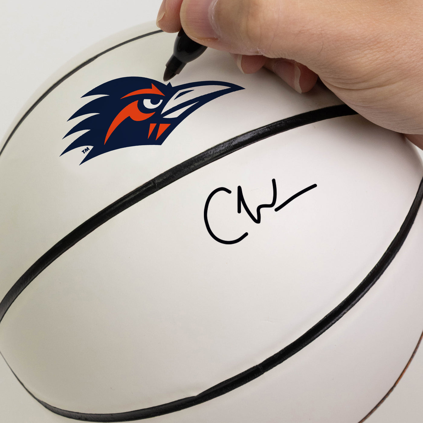 Texas - San Antonio Mini Size Autograph Basketball