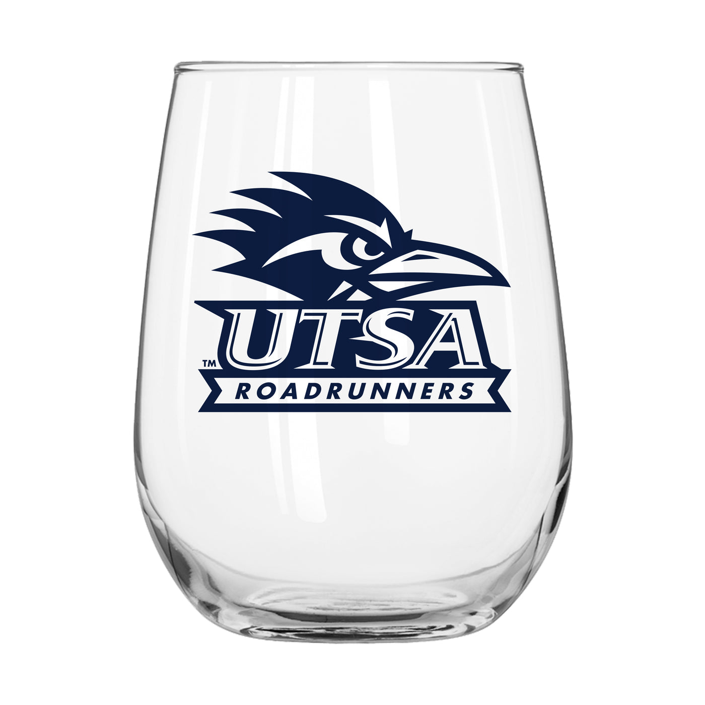 Texas - San Antonio 16oz Gameday Glass Curved Beverage