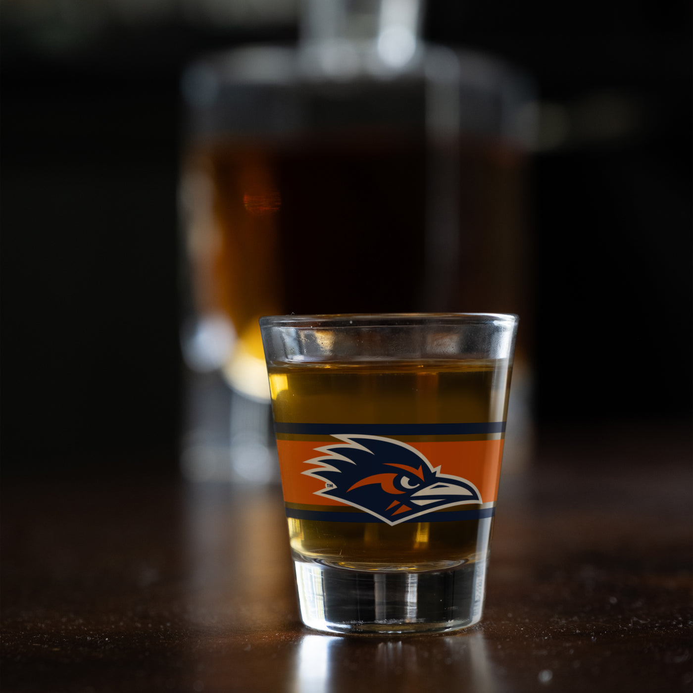 Texas - San Antonio 2oz Stripe Shot Glass - Logo Brands