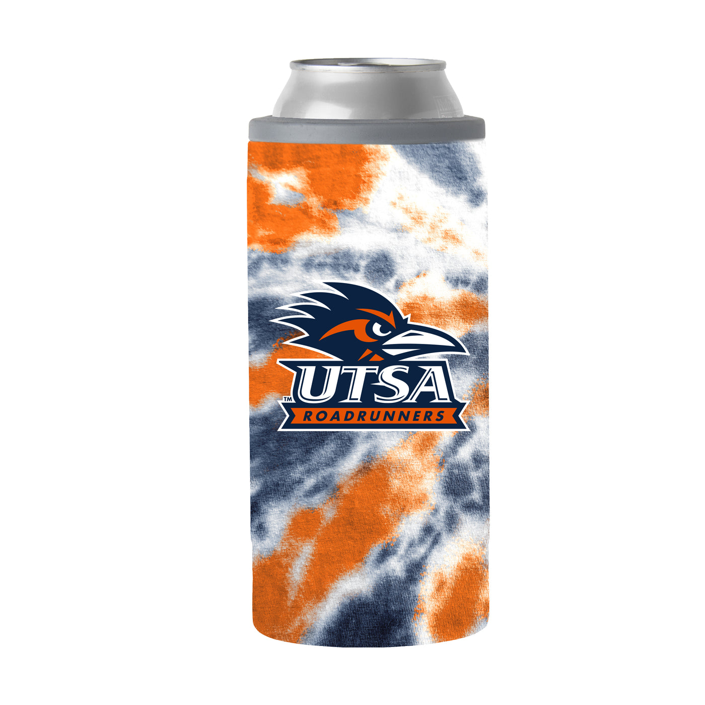Texas - San Antonio 12oz Tie Dye Slim Can Coolie
