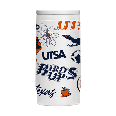 Texas - San Antonio 12oz Native Powdercoat SlimCan Coolie