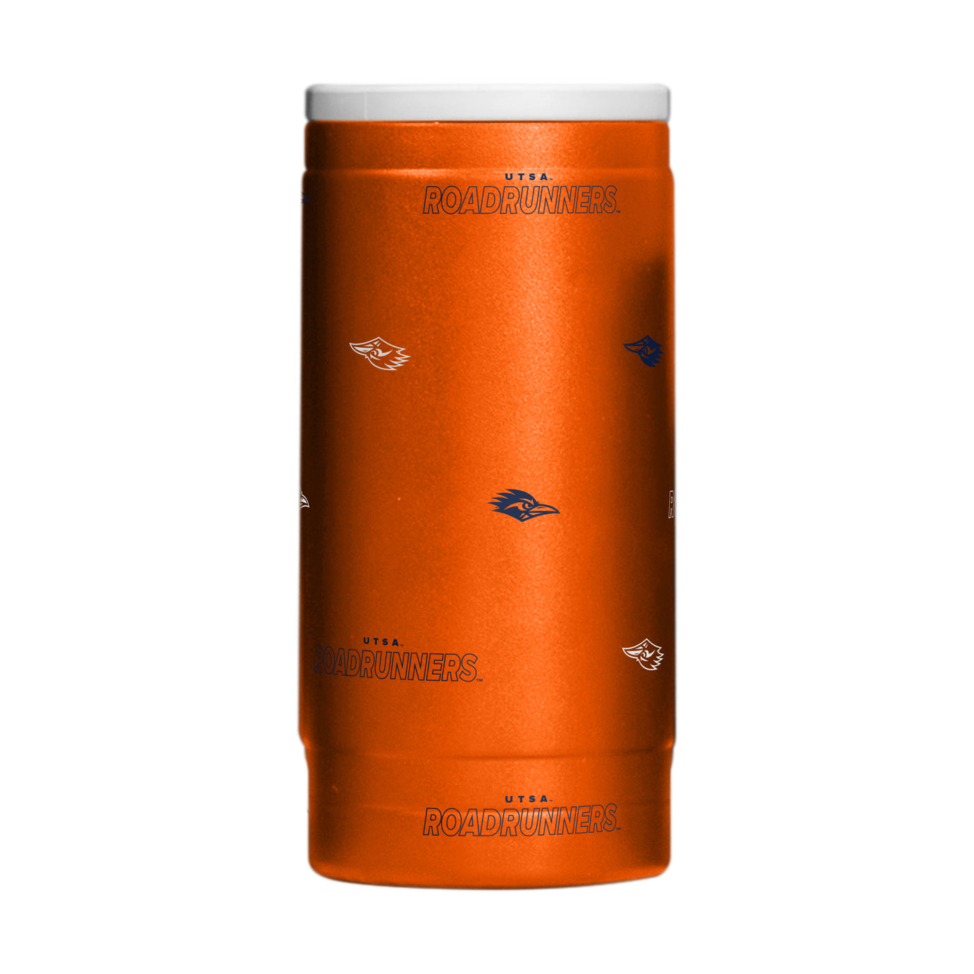 Texas - San Antonio 12oz Step And Repeat Powdercoat SlimCan Coolie