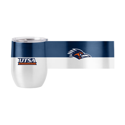 Texas-San Antonio 16oz Colorblock Stainless Curved Beverage