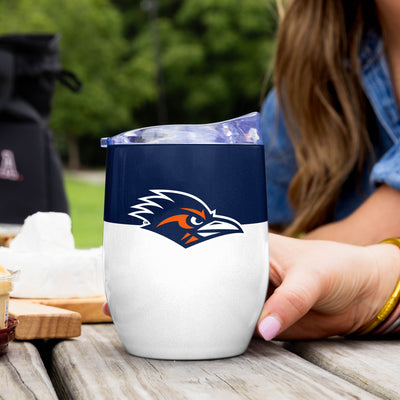 Texas-San Antonio 16oz Colorblock Stainless Curved Beverage