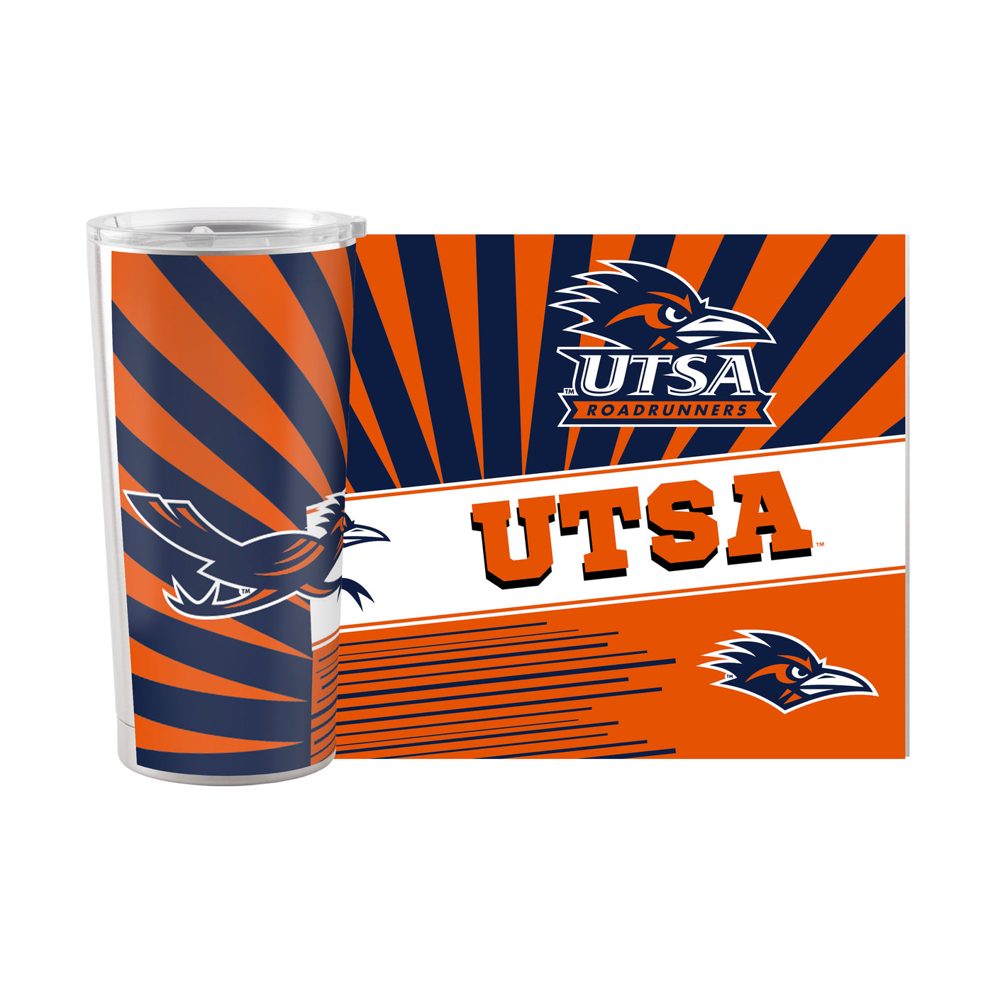 Texas - San Antonio 20oz Mascot Stainless Tumbler