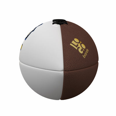 Morehead State Composite Brown Full Size Autograph Football f/ Primary Logo