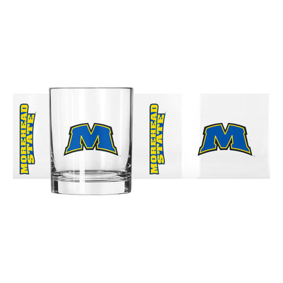 Morehead State 14oz Gameday Rocks Glass