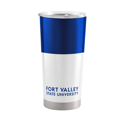 Fort Valley State 20oz Colorblock Stainless Tumbler