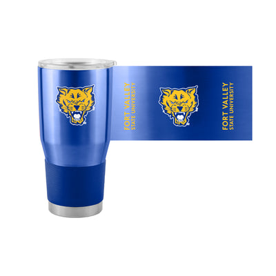 Fort Valley State 30oz Gameday Stainless Steel Tumbler