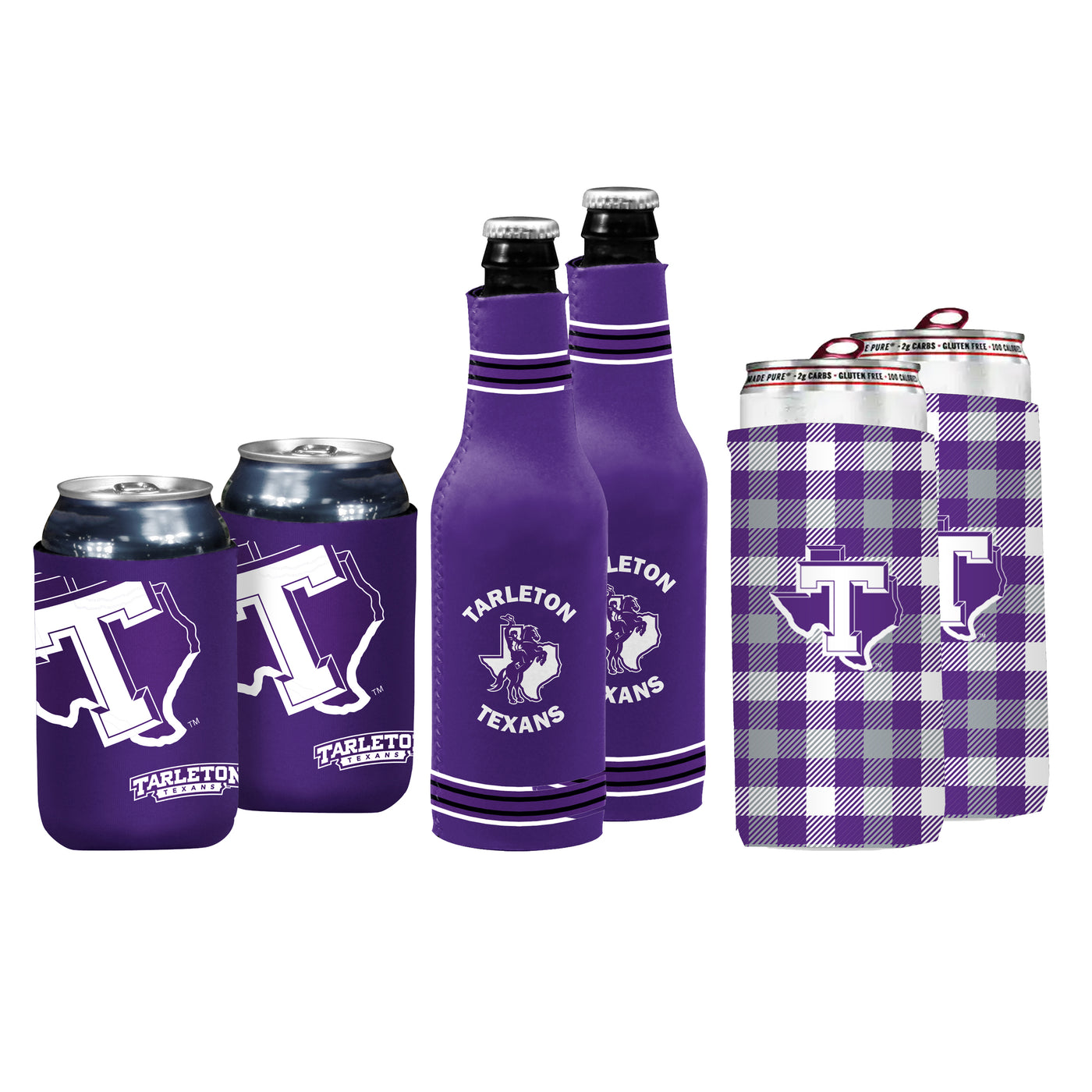 Tarleton State Insulated Sleeve Variety Pack