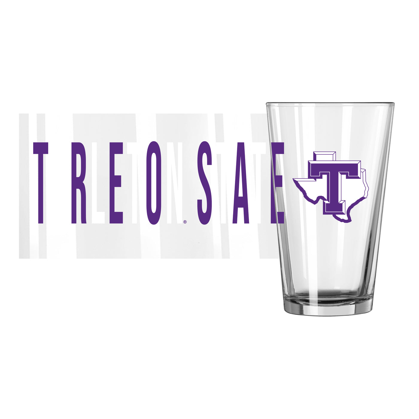 Tarleton State 16oz Overtime Pint Glass