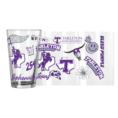Tareleton State 16oz Native Pint Glass