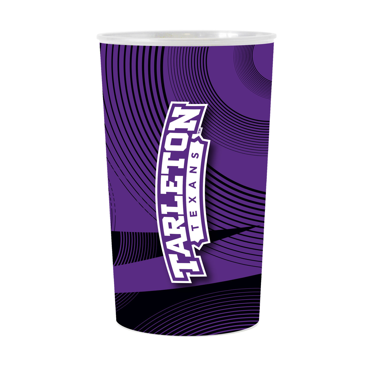 Tarleton State Geometric Hardwall Cup 4 Pack