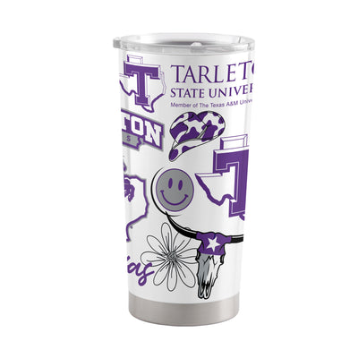 Tarleton State 20oz Native Stainless Tumbler