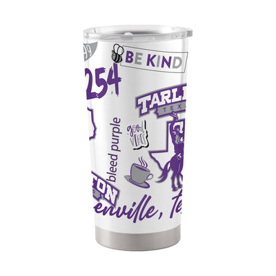 Tarleton State 20oz Native Stainless Tumbler - Logo Brands