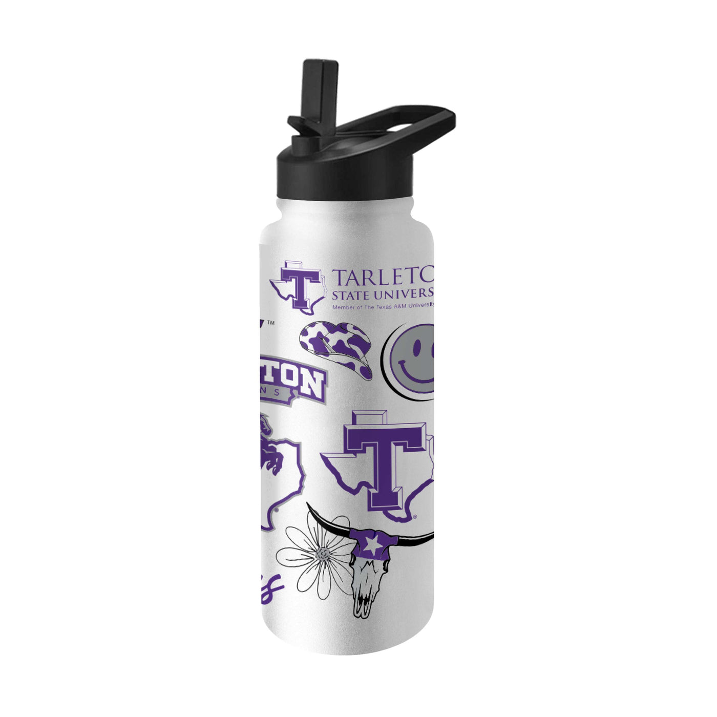 Tarleton State 34oz Native Quencher Bottle