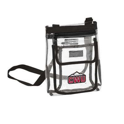 Central Washington Clear Crossbody - Logo Brands