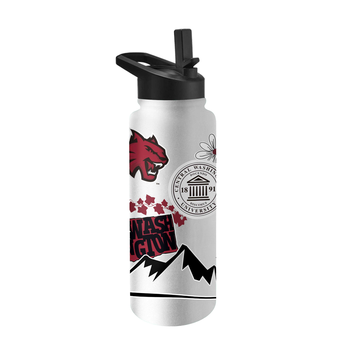 Central Washington 34oz Native Quencher Bottle