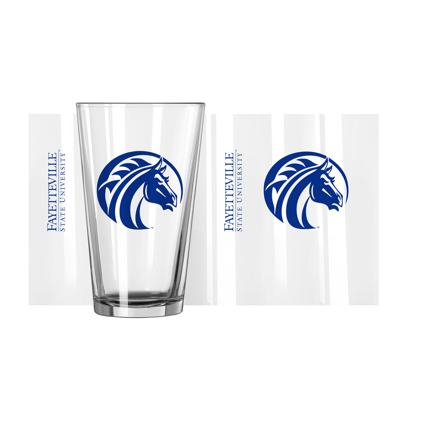 Fayetteville State 16oz Gameday Pint Glass