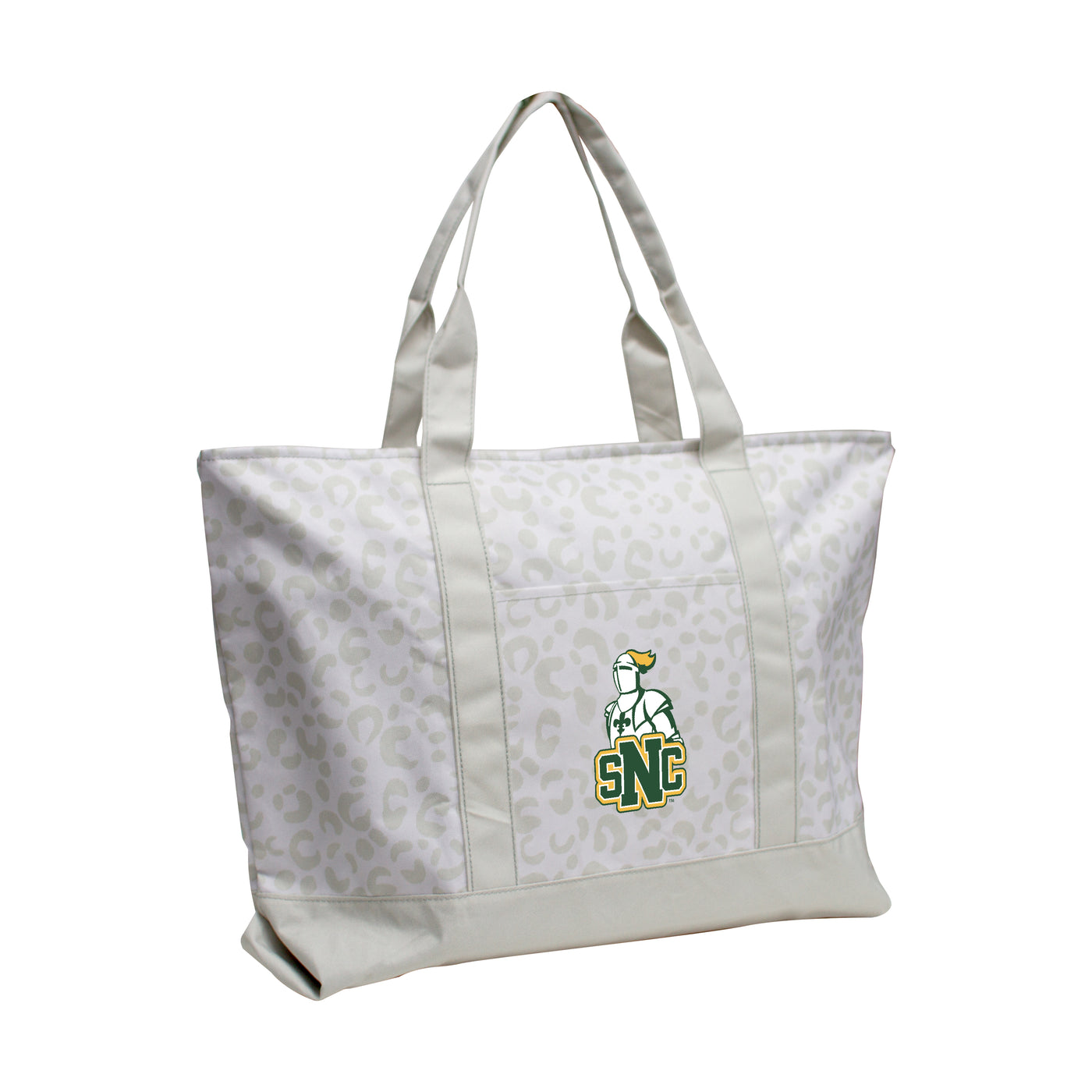 St Norbert Leopard Pattern Tote