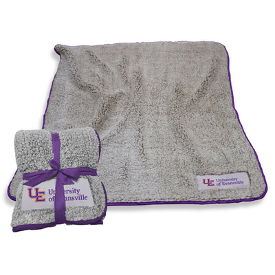 Evansville Purple Frosty Fleece - Logo Brands