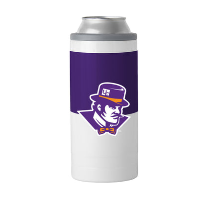 Evansville 12oz Colorblock Slim Can Coolie - Logo Brands