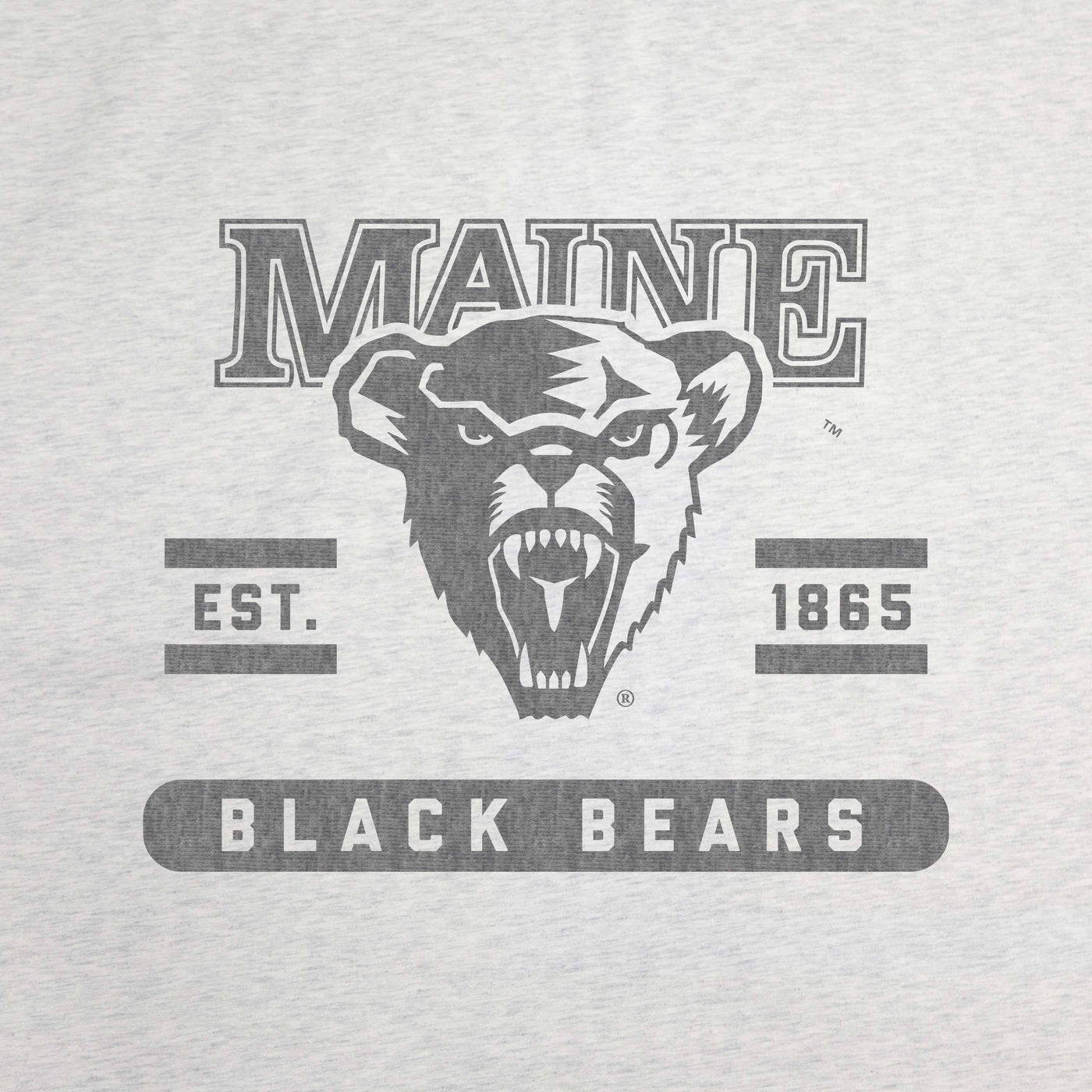 Maine Sublimated Sweatshirt Blanket