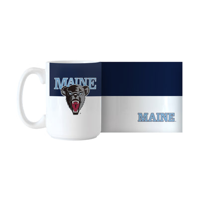 Maine 15oz Colorblock Sublimated Mug