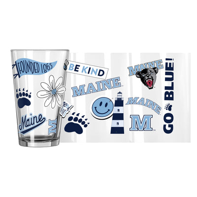 Maine 16oz Native Pint Glass