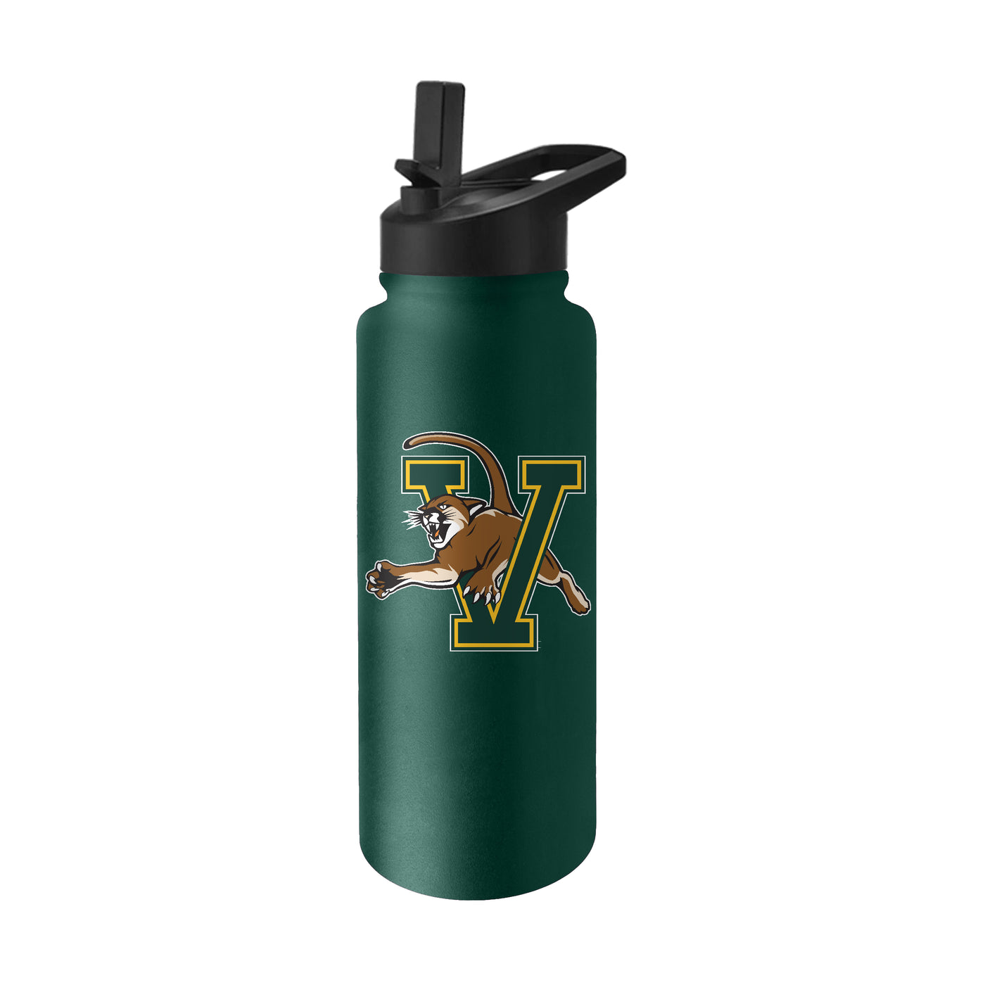 Vermont 34oz Logo Quencher Bottle