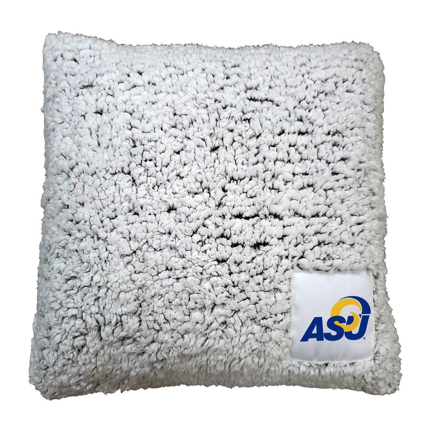 Angelo State Frosty Throw Pillow