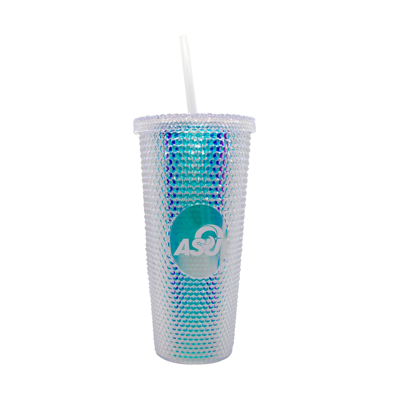 Angelo State 24oz Iridescent Studded Tumbler