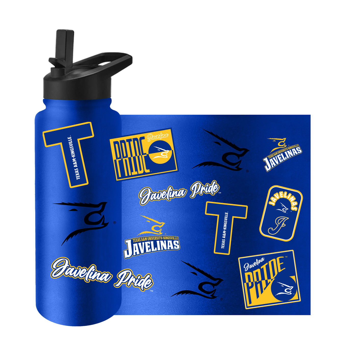 Texas A&M - Kingsville 34oz Dreamweave Quencher Bottle