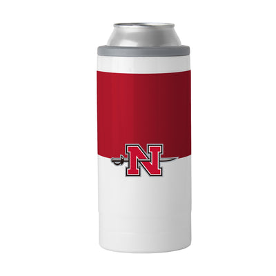 Nicholls State 12oz Colorblock Slim Can Coolie