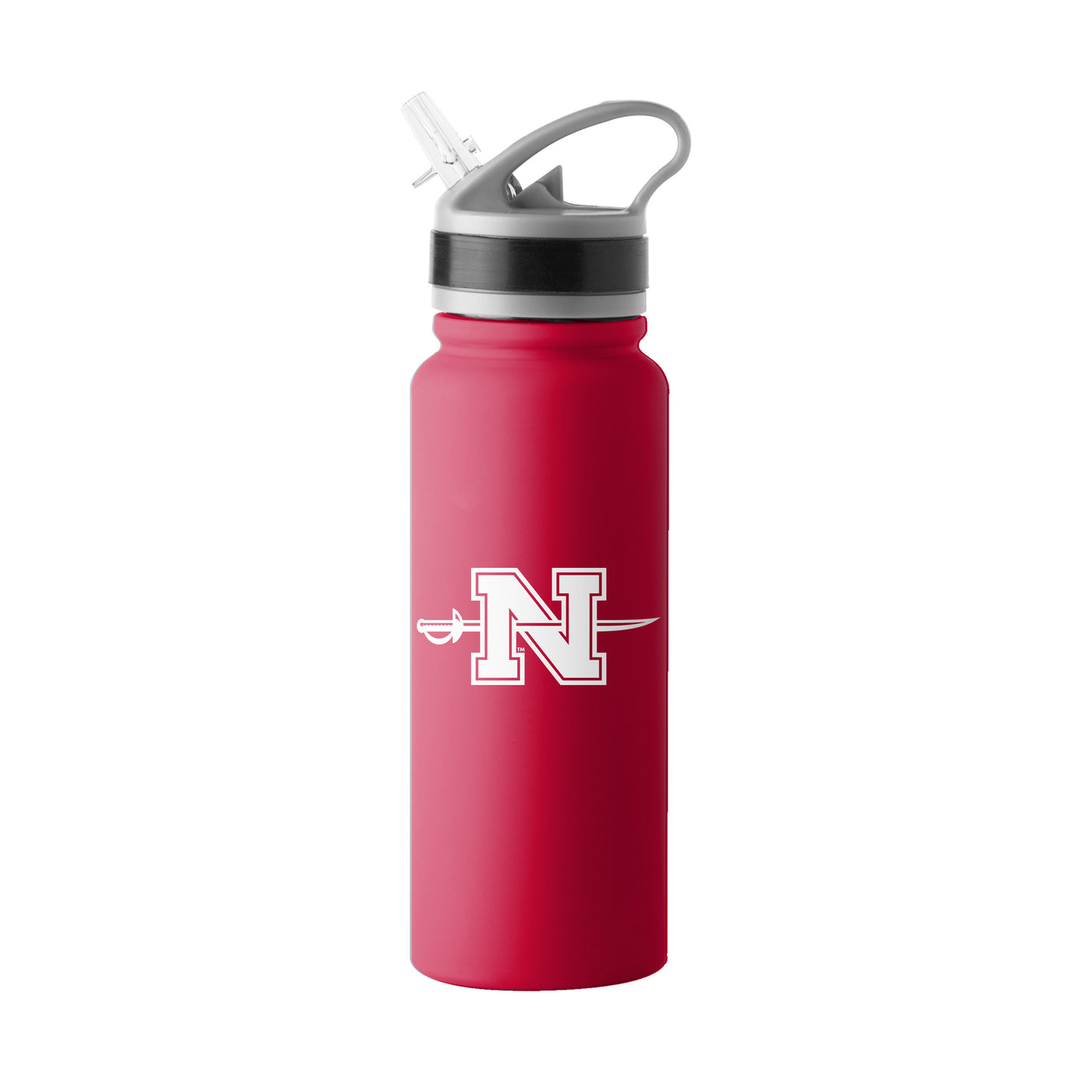 Nicholls State 25oz Logo Stainless Single Wall Flip Top Bottle