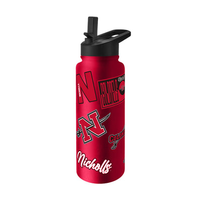 Nicholls State 34oz Dreamweave Quencher Bottle