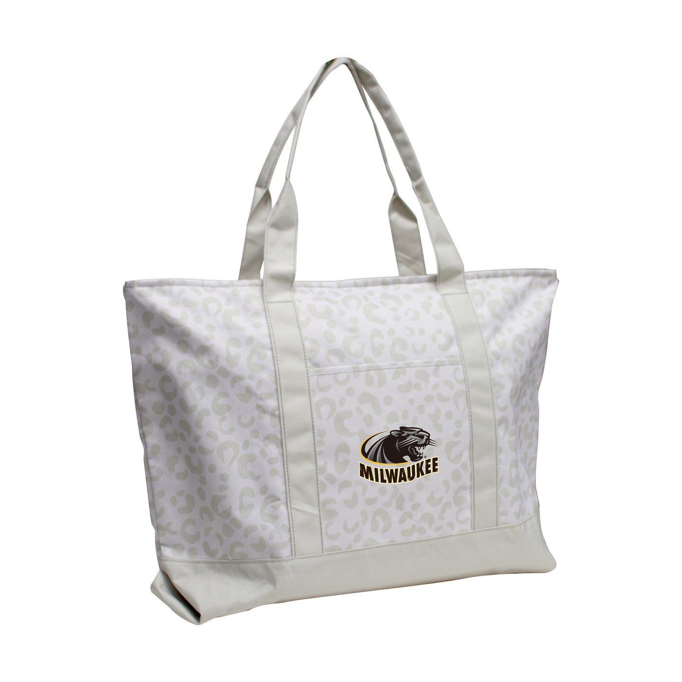 Wisconsin - Milwaukee Leopard Print Pattern Tote