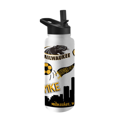 Wisconsin Milwaukee 34oz Native Quencher Bottle
